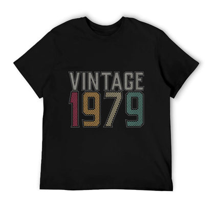 Womens 40th Birthday Gift Vintage 1979 Classic Men Women Mom Dad  Wrinkle-resistant T-Shirt