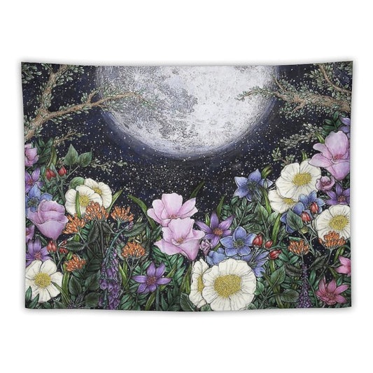 Midnight in The Garden II Tapestry