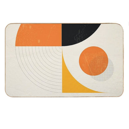 Mid Century Modern Retro Bath Mat