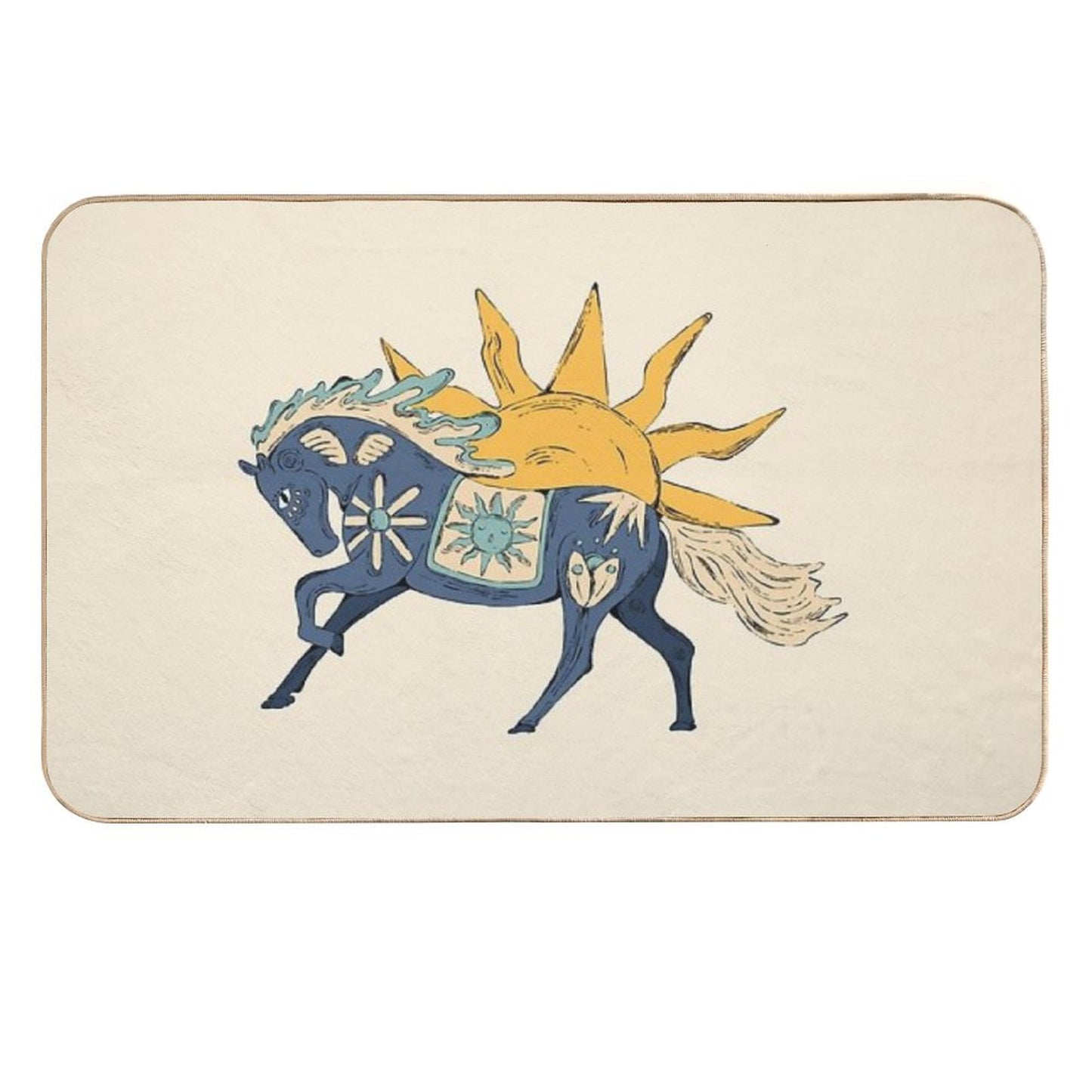 The Sun  Long-Lasting Bath Mat