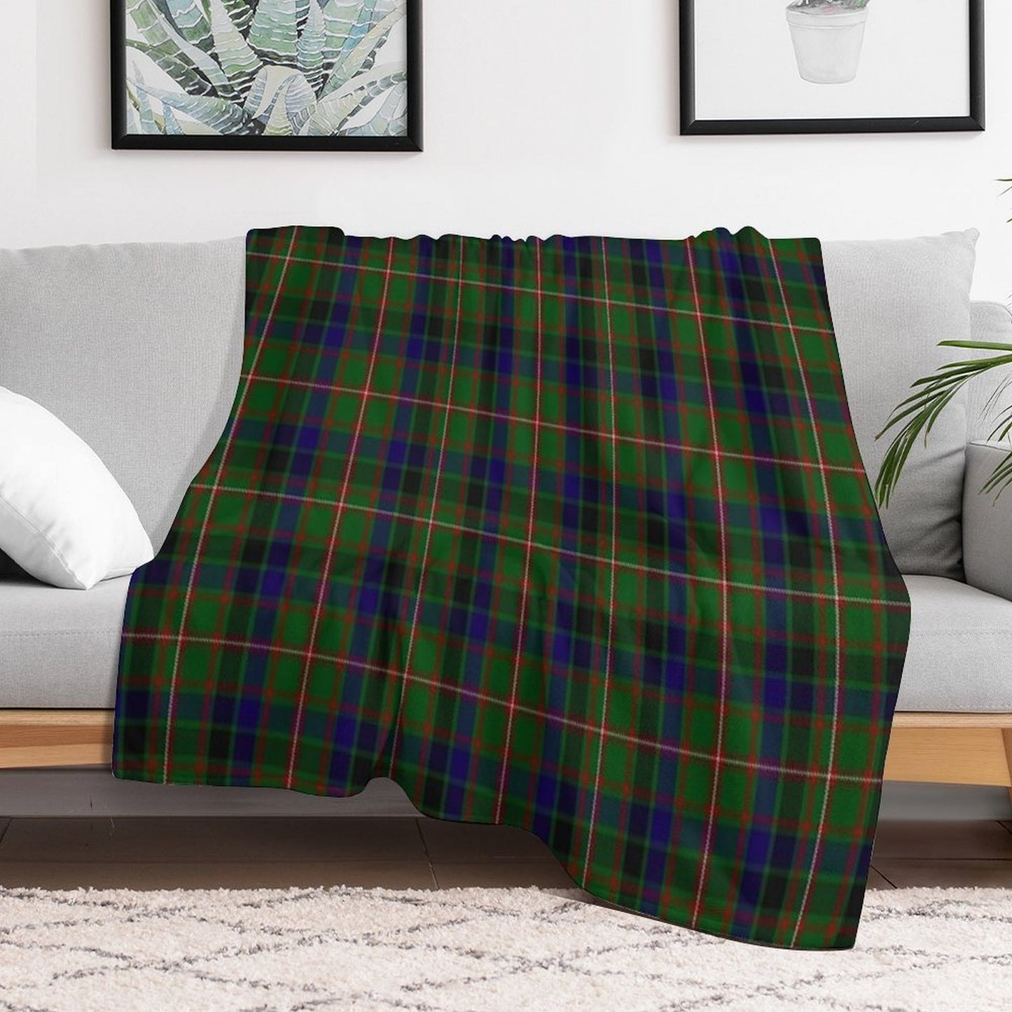 Clan Reid Tartan Throw Blanket
