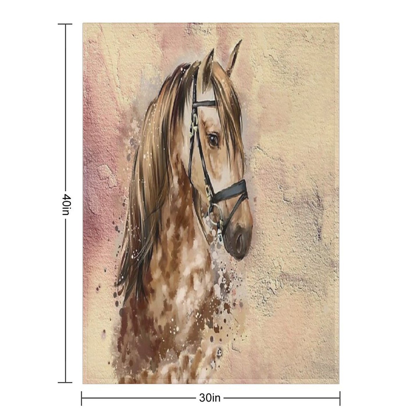 Horses Change Lives Throw Blanket