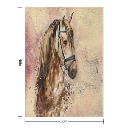 Horses Change Lives Throw Blanket