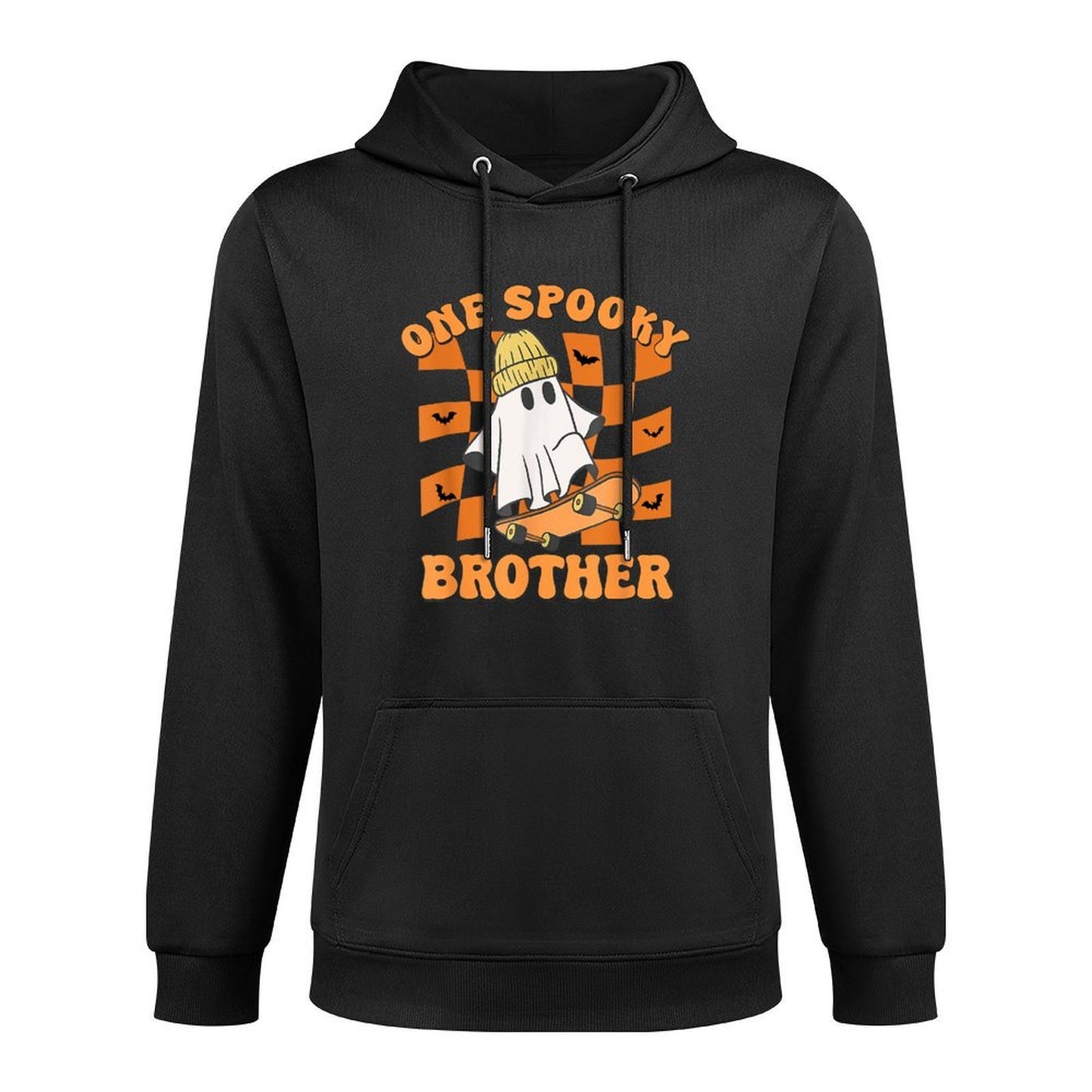 One Spooky Brother Birthday Halloween Skateboarding Ghost Casual Wear Hoodie