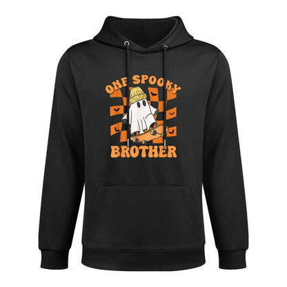 One Spooky Brother Birthday Halloween Skateboarding Ghost Casual Wear Hoodie