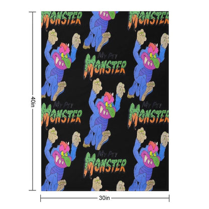 My Pet Monster Throw Blanket