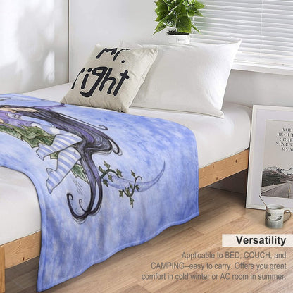 Ivy Moon Throw Blanket