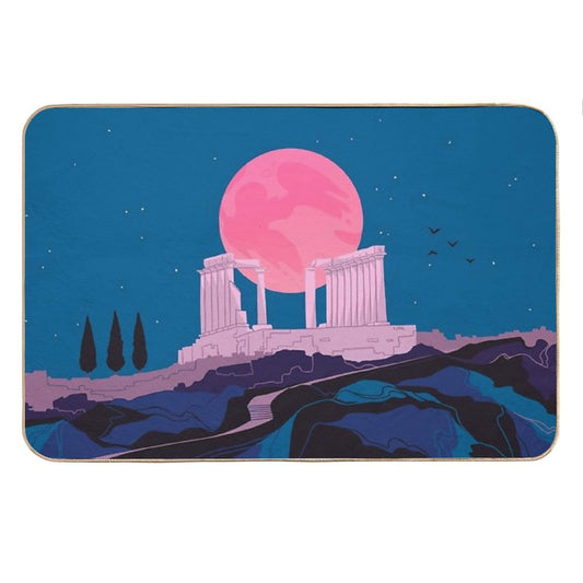 Temple of Poseidon at Sounion Bath Mat