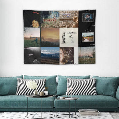 Zach Singer Bryan 12 Ablums Collection Cover Tapestry