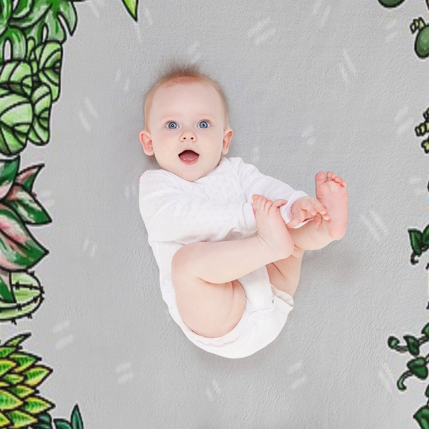 Plant Buddies All Around Throw Blanket