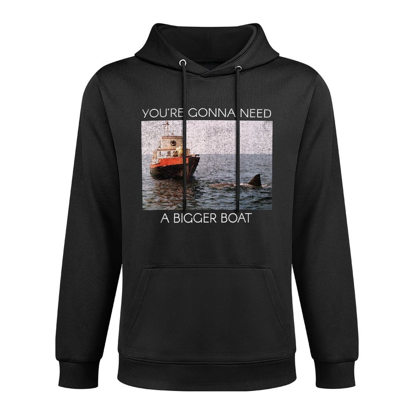 Jaws Screen Grab Youre Gonna Need A Bigger Boat Colorfast Hoodie