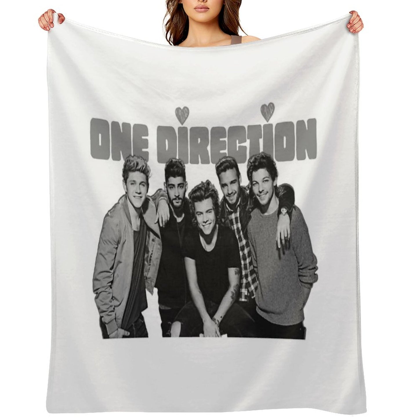 One Direction Together Throw Blanket