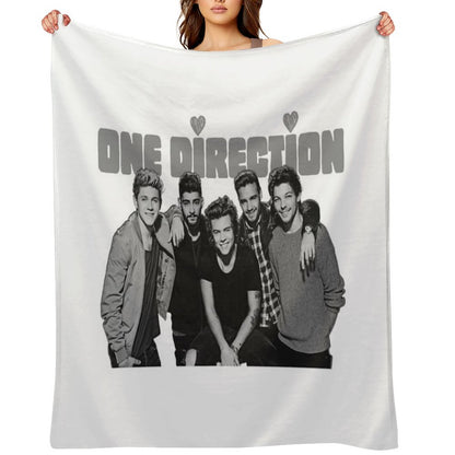 One Direction Together Throw Blanket