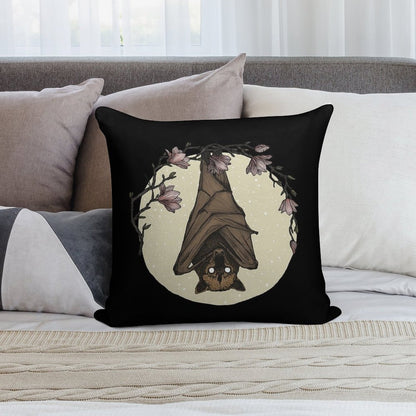 Bat Crazy Soft Luxury Feel Throw Pillow