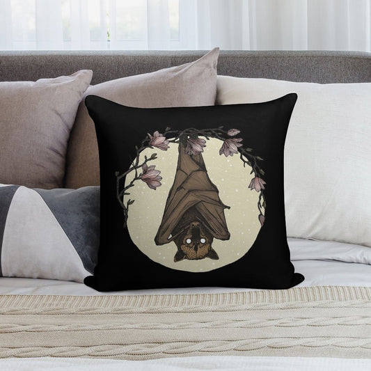 Bat Crazy Soft Luxury Feel Throw Pillow