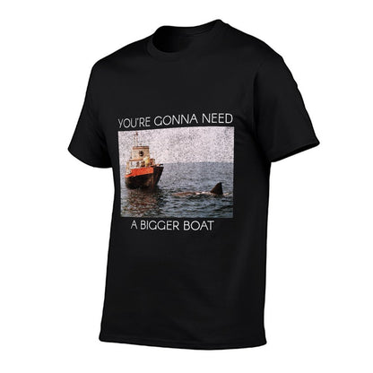 Jaws Screen Grab Youre Gonna Need A Bigger Boat  Fade-proof Color T-Shirt