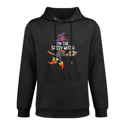 Im The Sassy Witch Halloween Customizable Surface Hoodie