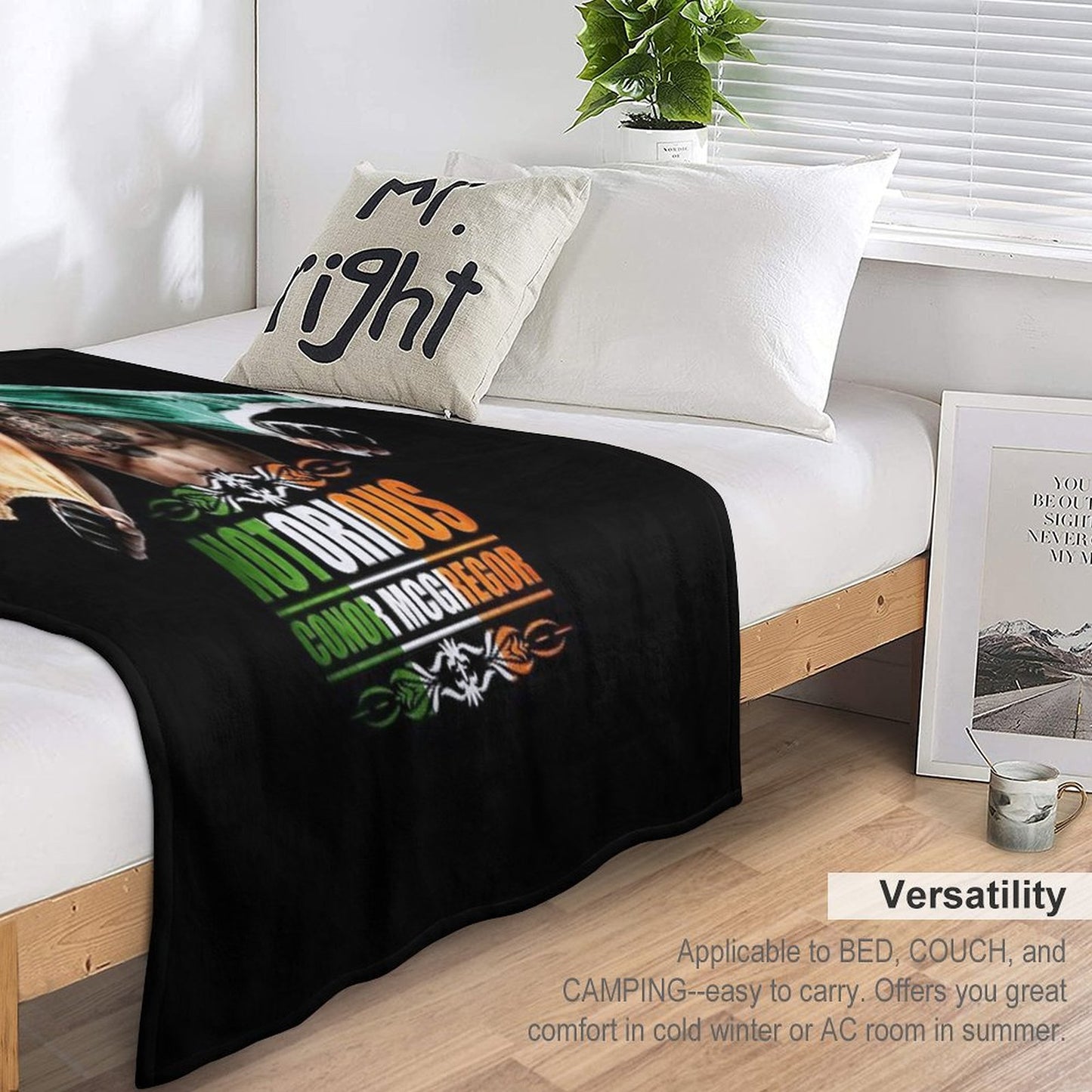 Conor Mcgregor Throw Blanket
