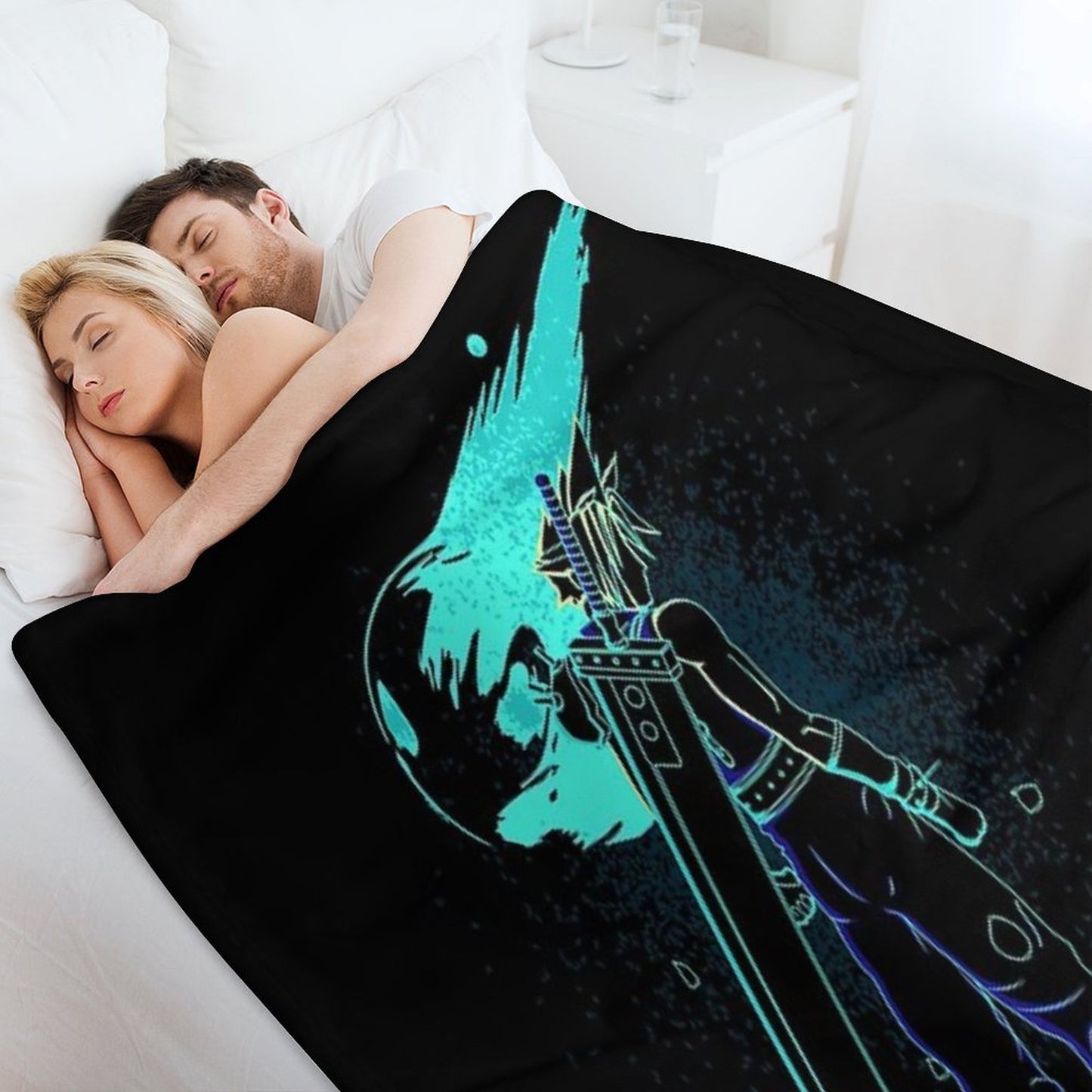 Shadow of Meteor Throw Blanket