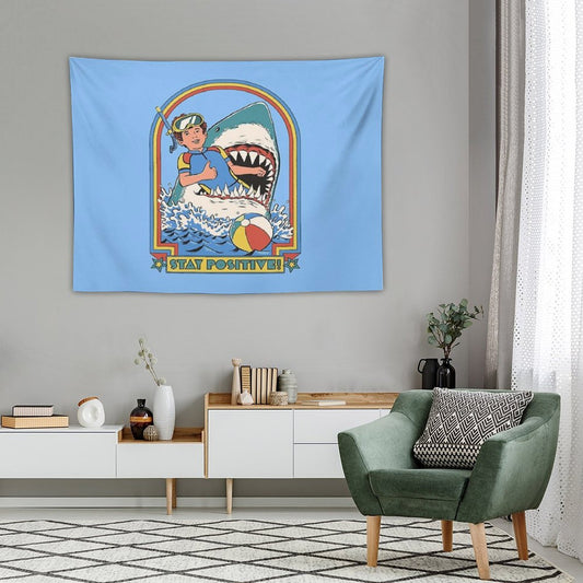 Stay Positive Tapestry