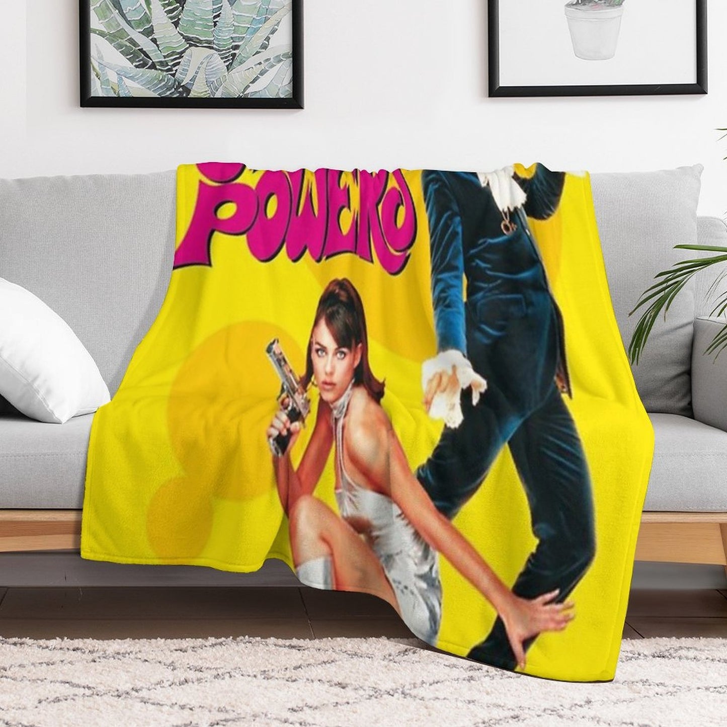 Powers Throw Blanket