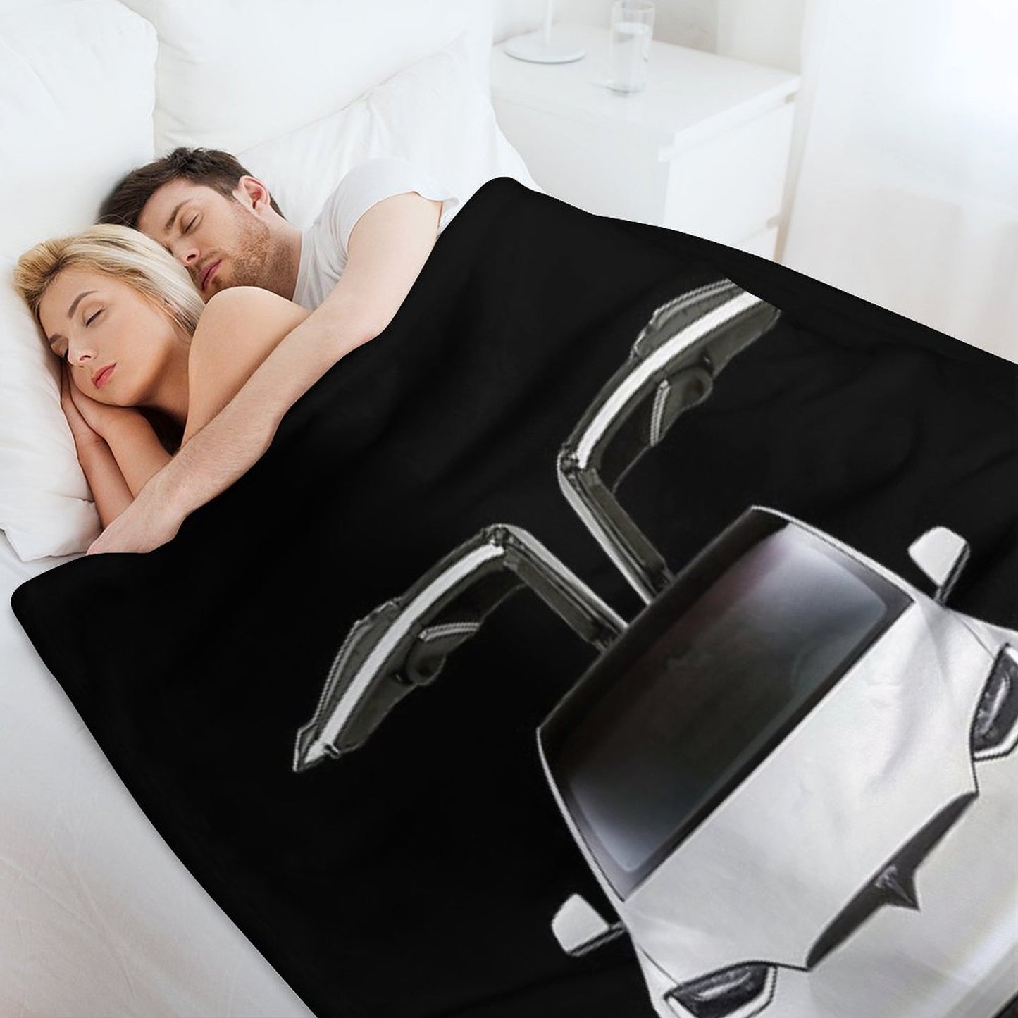 Model X, Tesla Model X Throw Blanket