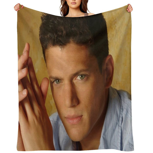 Wentworth Miller Throw Blanket
