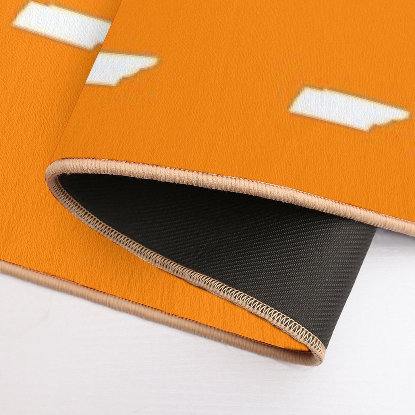 Tennessee  Orange Small Print Bath Mat