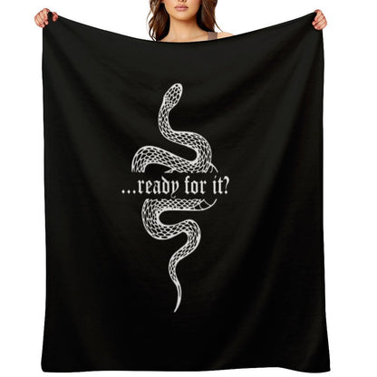 Are You Ready for It  Rep Tv Throw Blanket