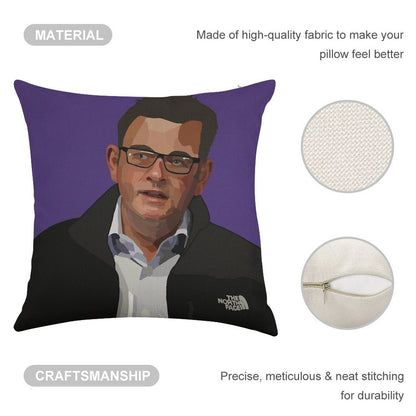 Dan Andrews – North Face Linen Throw Pillow Cover