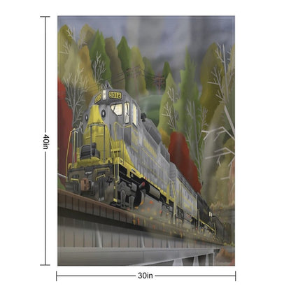 Appalachian Autumn Throw Blanket