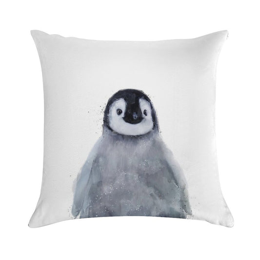 Little Penguin Soft Durable Construction Throw Pillow