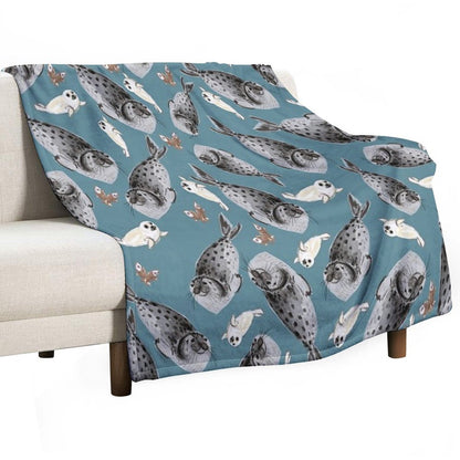 Common Seal Throw Blanket
