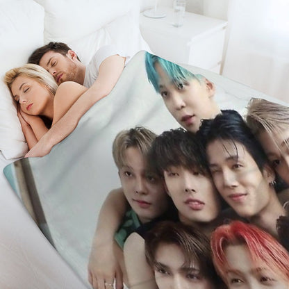 Ateez Throw Blanket