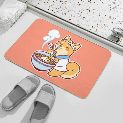 Ramen Shiba Bath Mat