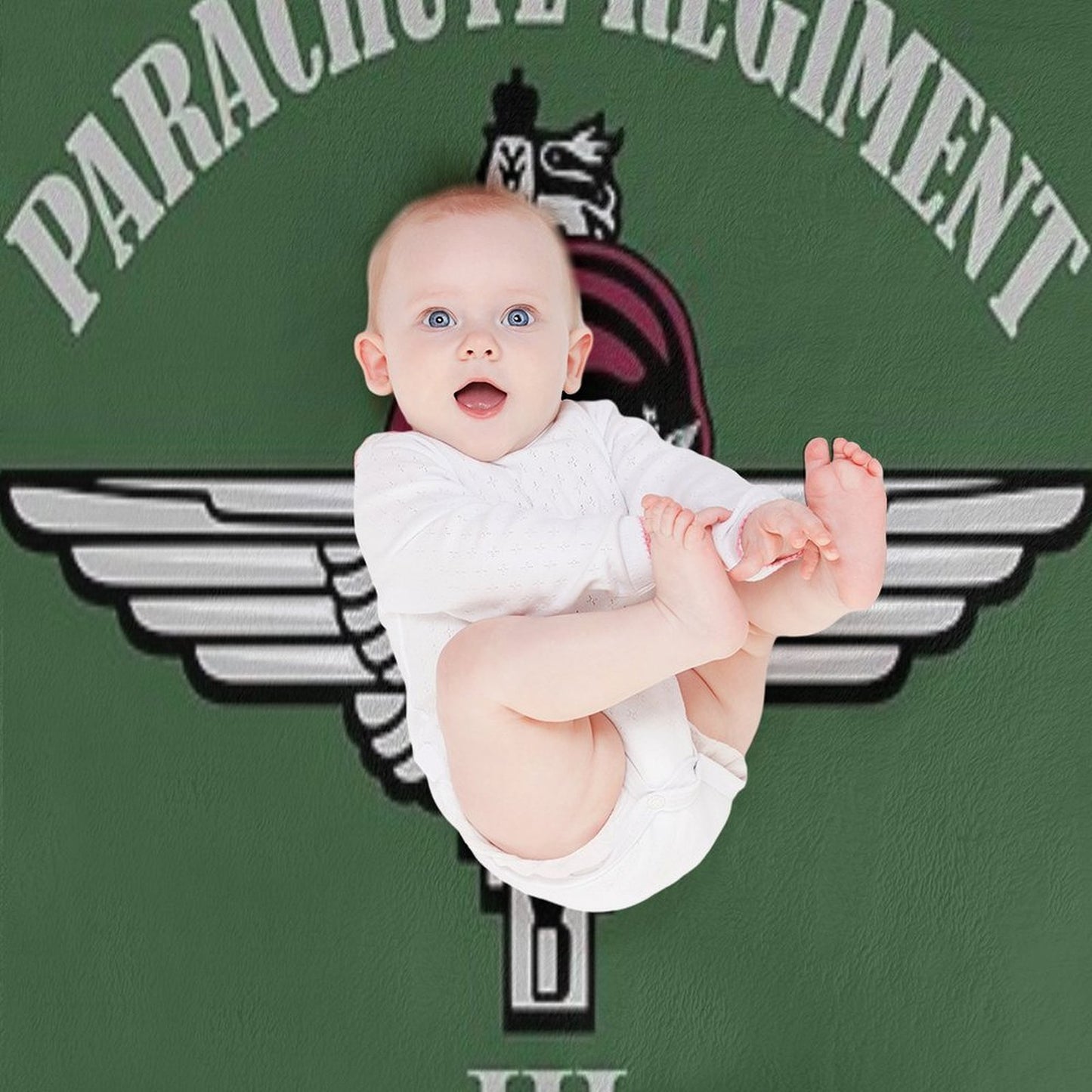 Parachute Regiment - 3rd Battalion (3 PARA) Throw Blanket