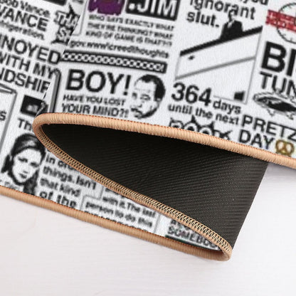 Wise Words From The Office - The Office Quotes (Variant) Bath Mat