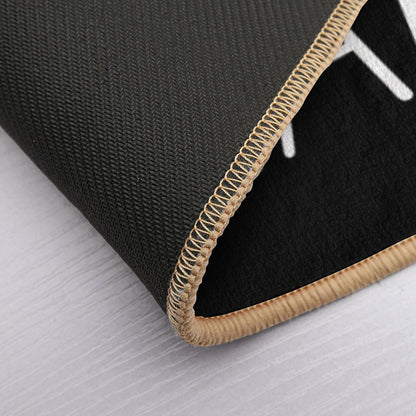 Get Naked Black Bath Mat