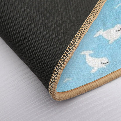 Beluga Whale Bath Mat