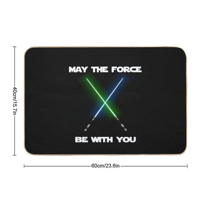 May The Force Be with You Bath Mat