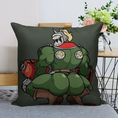 Potemkin Culo Linen Throw Pillow Cover