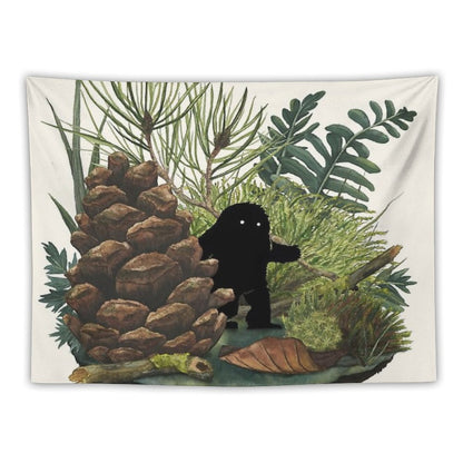 Tiny Sasquatch Tapestry