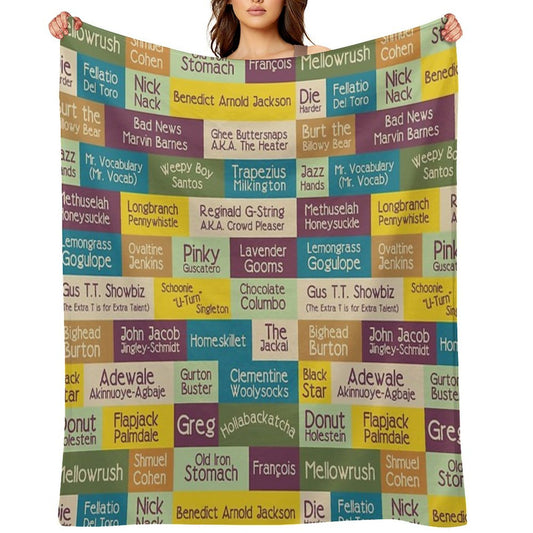 Burton Guster AKA... Throw Blanket