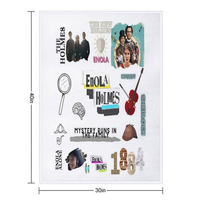 Enola Holmes Throw Blanket