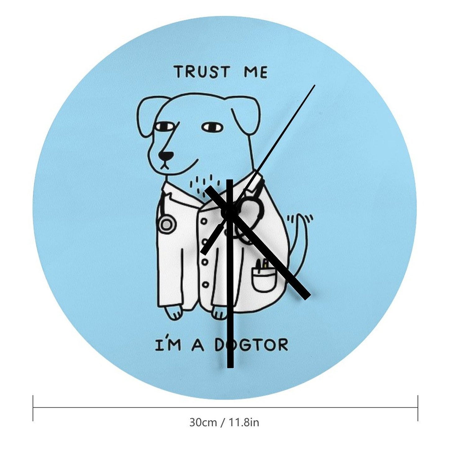 Dogtor Wall Clock