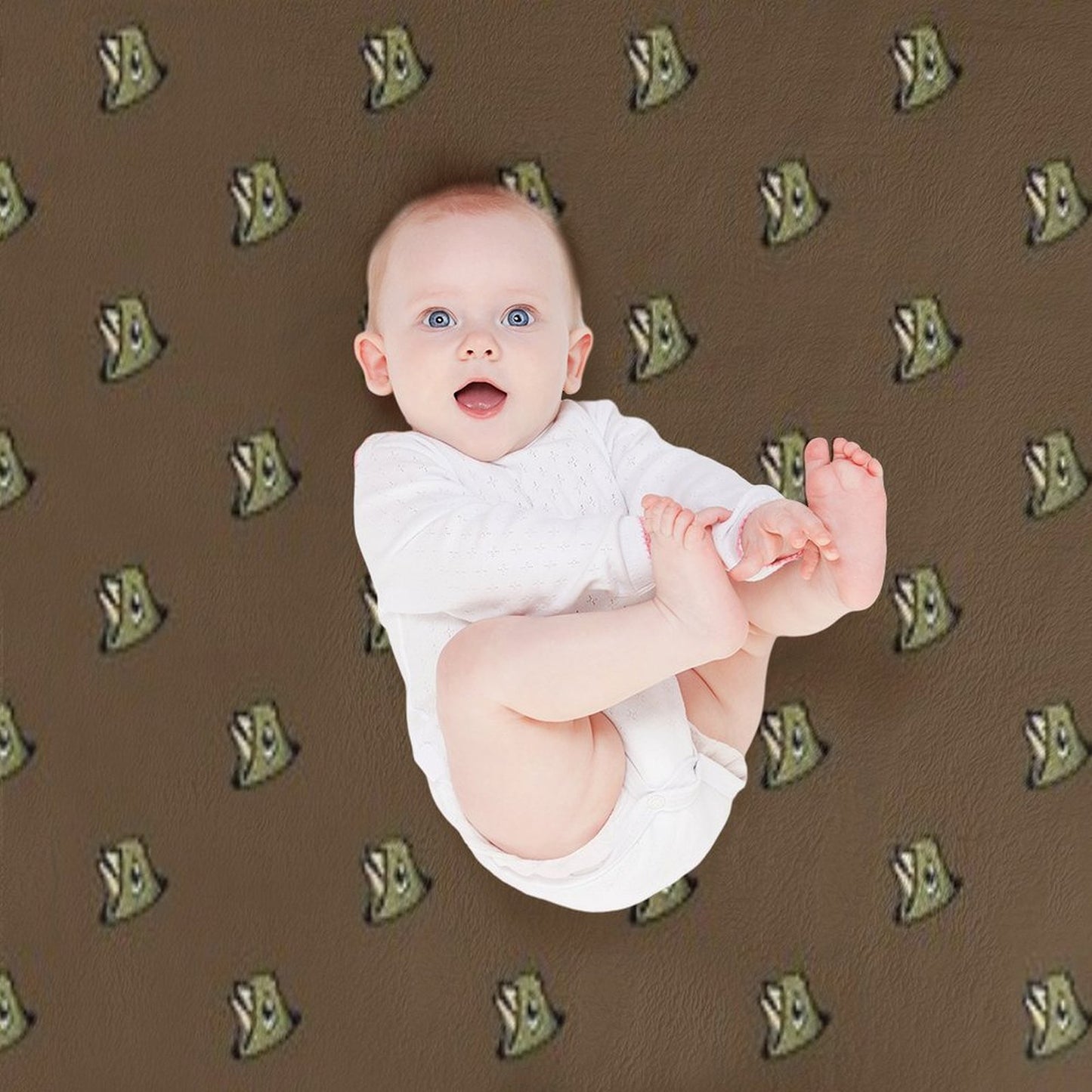 Peeping Throw Blanket