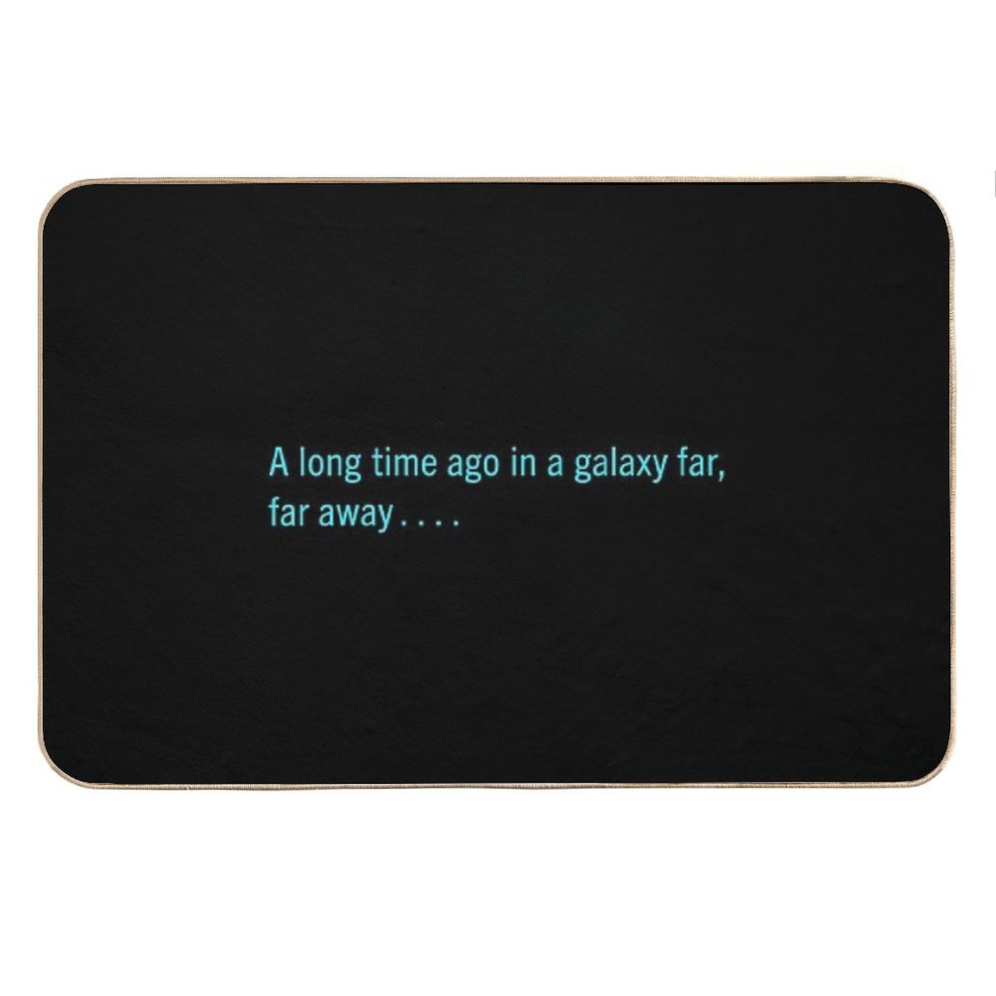 A Long Time Ago in A Galaxy Far, Far Away.... Bath Mat