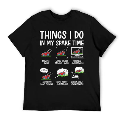 Funny Lawn Mower Clothes Gifts For Landscapers Gardener Men T-Shirt