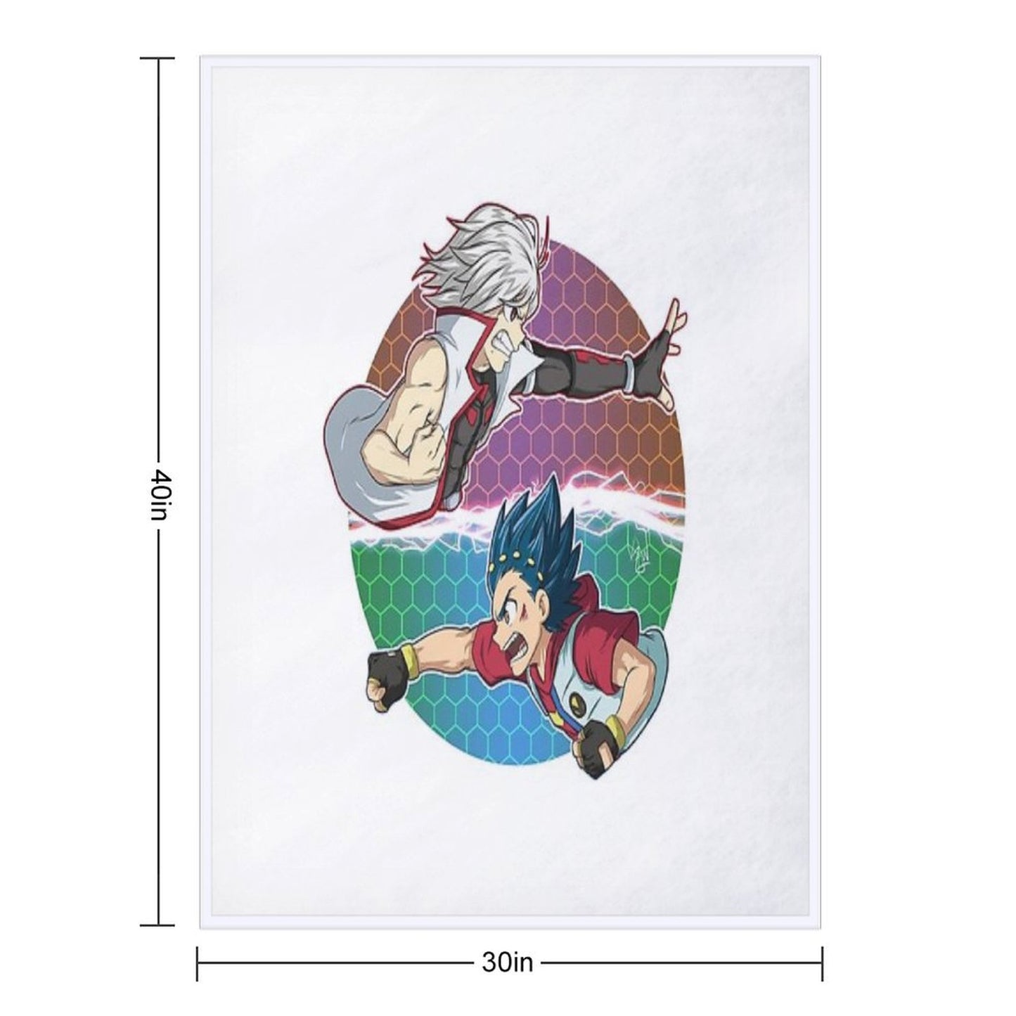 Shu Vs Valt Throw Blanket