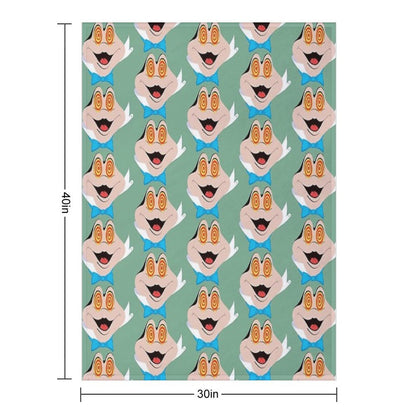 Mr. Toad Throw Blanket